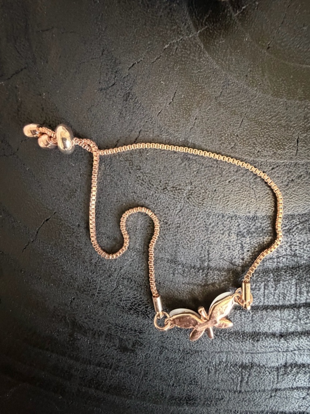Delicate Butterfly Bracelet - Picture 2 of 3
